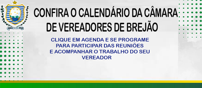 Imagem da notícia (2025) - Câmara divulga seu calendário de reunião